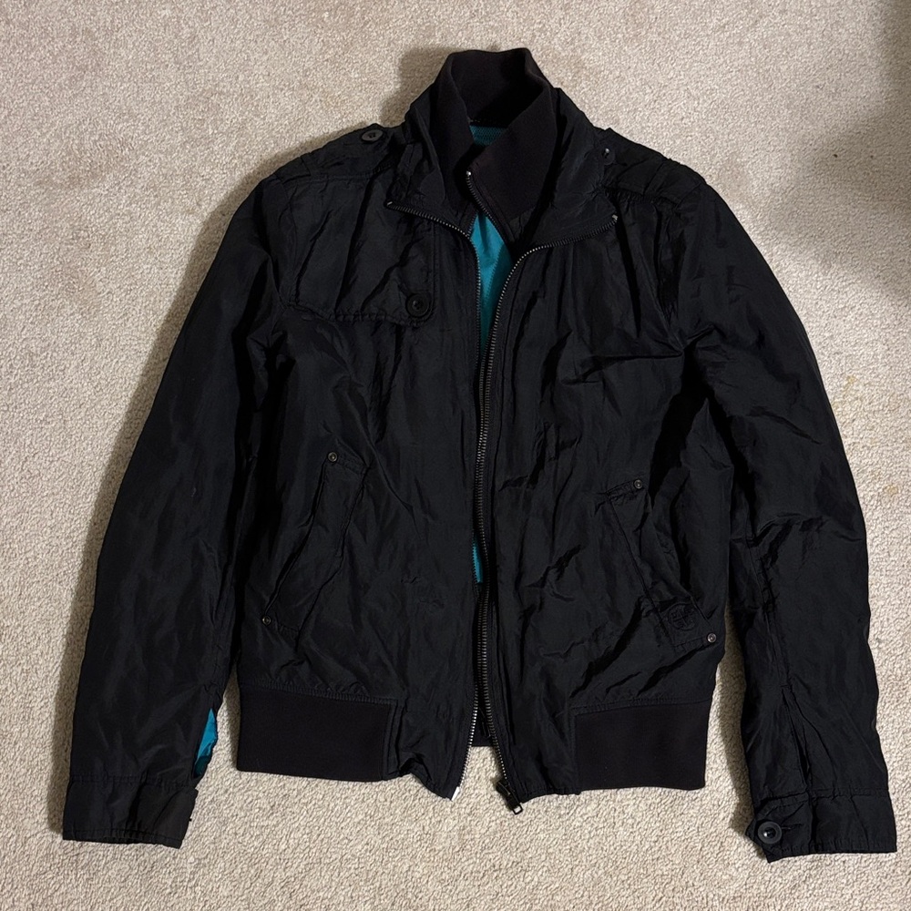 Diesel Black Bomber Jacket